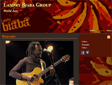 Tablet Screenshot of landrybiaba.com